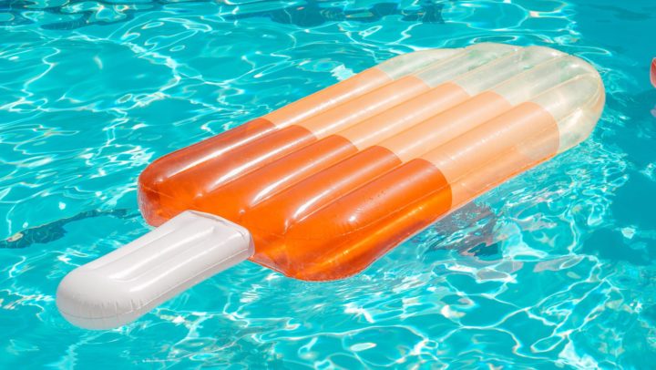 popsicle shaped pool float