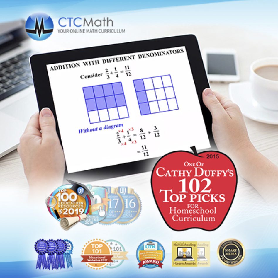 CTCMath has won multiple rewards as a result of their success in helping kids match up on math skills. 